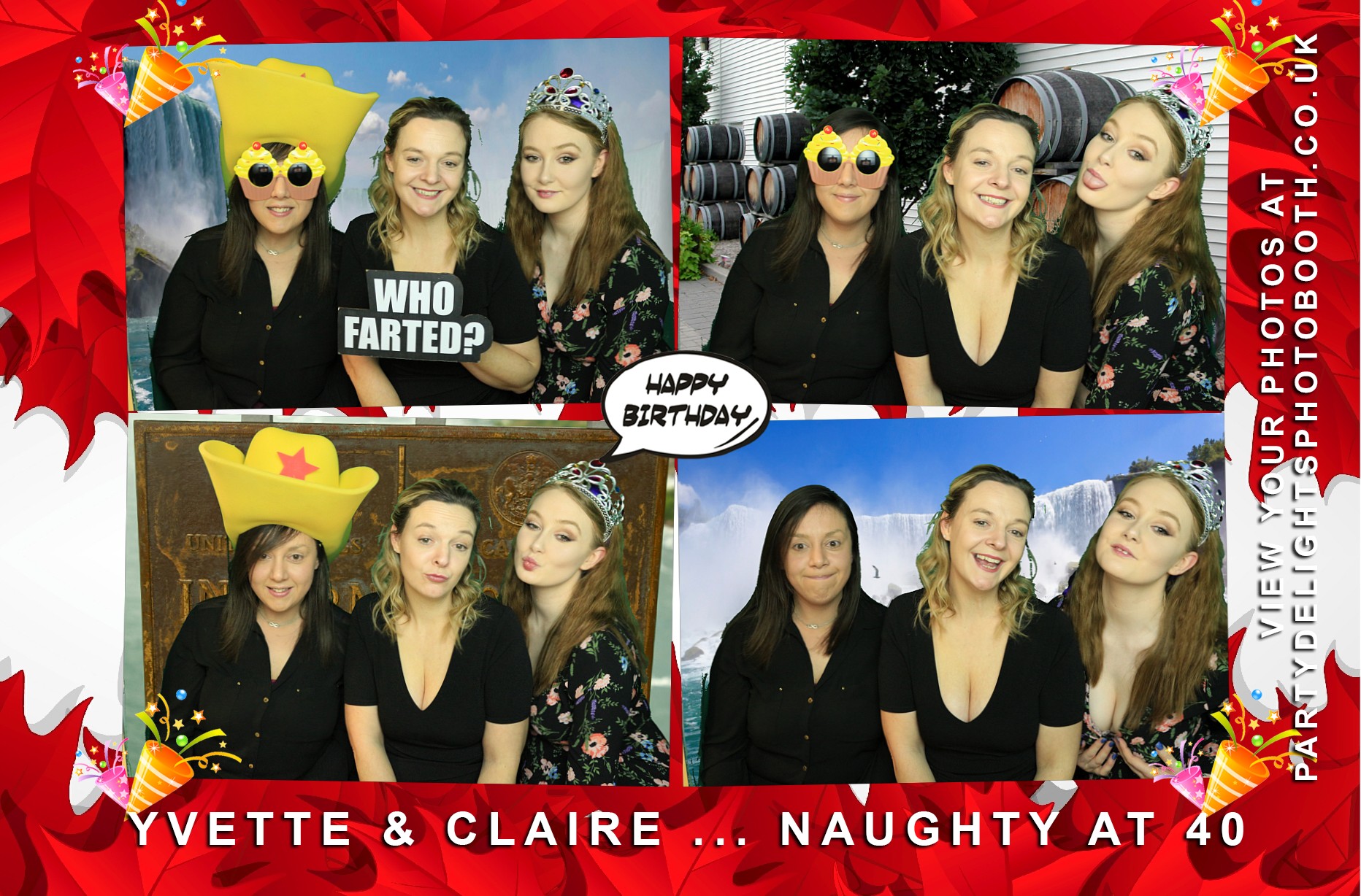 Yvette and Claire’s 40th birthday! - Prints | View more photos from the event at gallery.partydelightsphotobooth.co.uk/u/PartyDelightsPhotoBooth/Yvette-and-Claire’s-40th-birthday-Prints